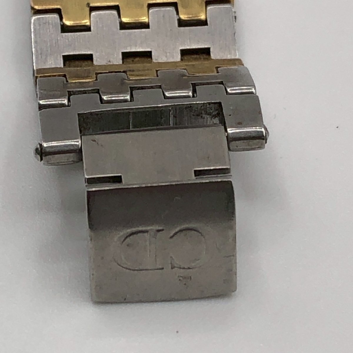 USED Christian * Dior Christian Dior 3023 комбинированный boys QZ кварц Date аналог 3 стрелки SS нержавеющая сталь Junk корпус только 