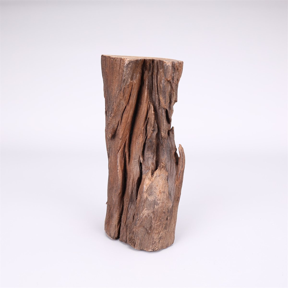 【吉】MB782 唐物 【老山白檀】 白檀香木 高13㎝ 重208g／時代物！_画像3