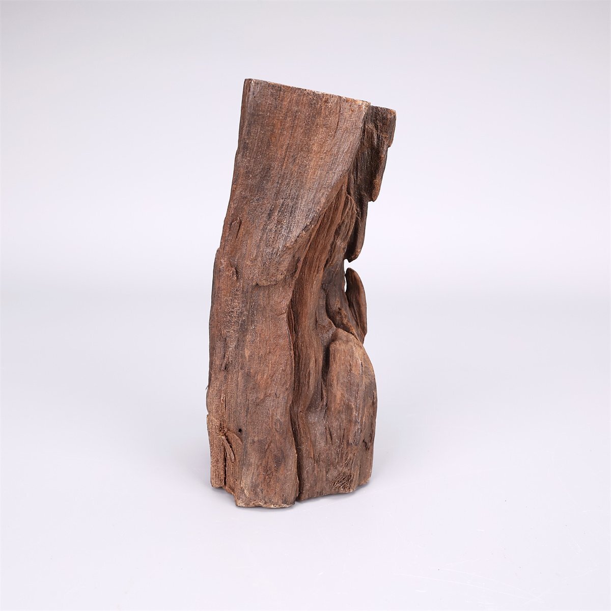 【吉】MB782 唐物 【老山白檀】 白檀香木 高13㎝ 重208g／時代物！_画像4