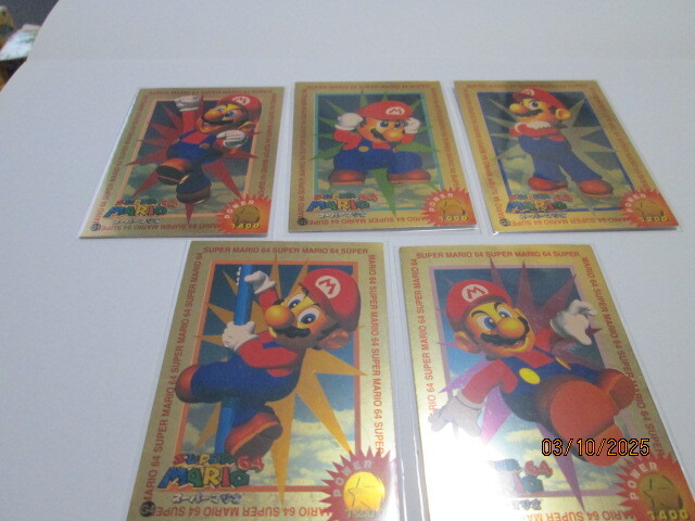 任天堂ワールド スーパーマリオ トレーディングカード レアカード付