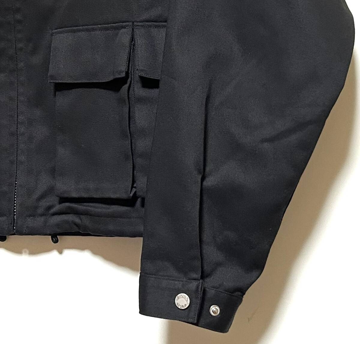 【美品】BEDWIN & THE HEART BREAKERS × DICKIES WORK JKT（2）黒 ベドウィン ディッキーズ ワーク カーゴ ジャケット 短丈 ボックス_画像5