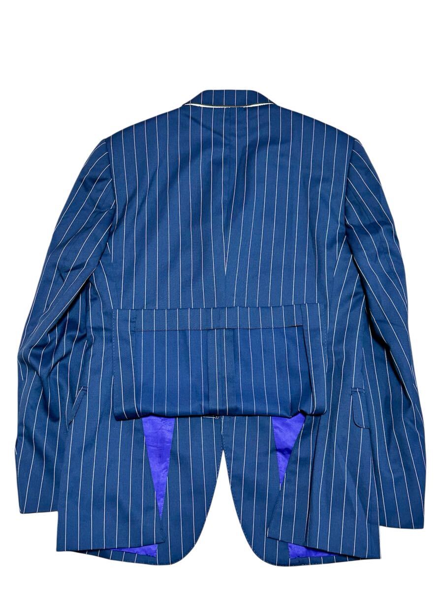 PaulSmith ポールスミス 現行 ウール シングルスーツ 日本製 ネイビー_画像3