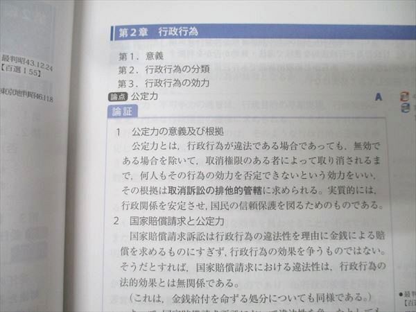 アガルートアカデミー 司法試験 総合講義論証集 行政法 2022年合格目標 状態良 006s4C_画像4