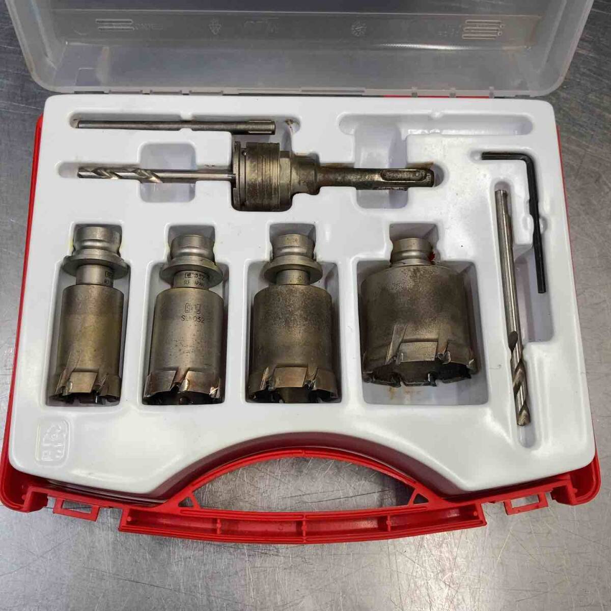 【中古品】 ミヤナガ エスロック ボックスキット SDSプラスシャンク 使用感少なめ 【東大和店】_画像3