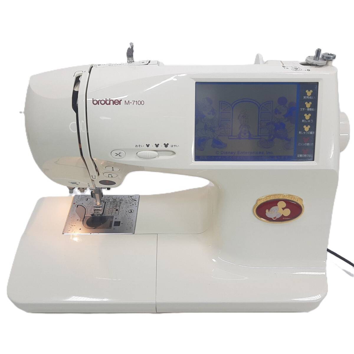 ブラザー brother コンピューターミシン M-7100 現状品_画像2