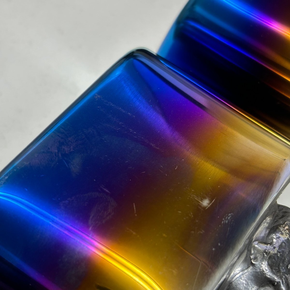 【訳あり品】80 ヴォクシー ノア エスクァイア用 マフラーカッター チタン調 二本出し VOXY NOAH カスタム パーツ ドレスアップ [OU]_画像9