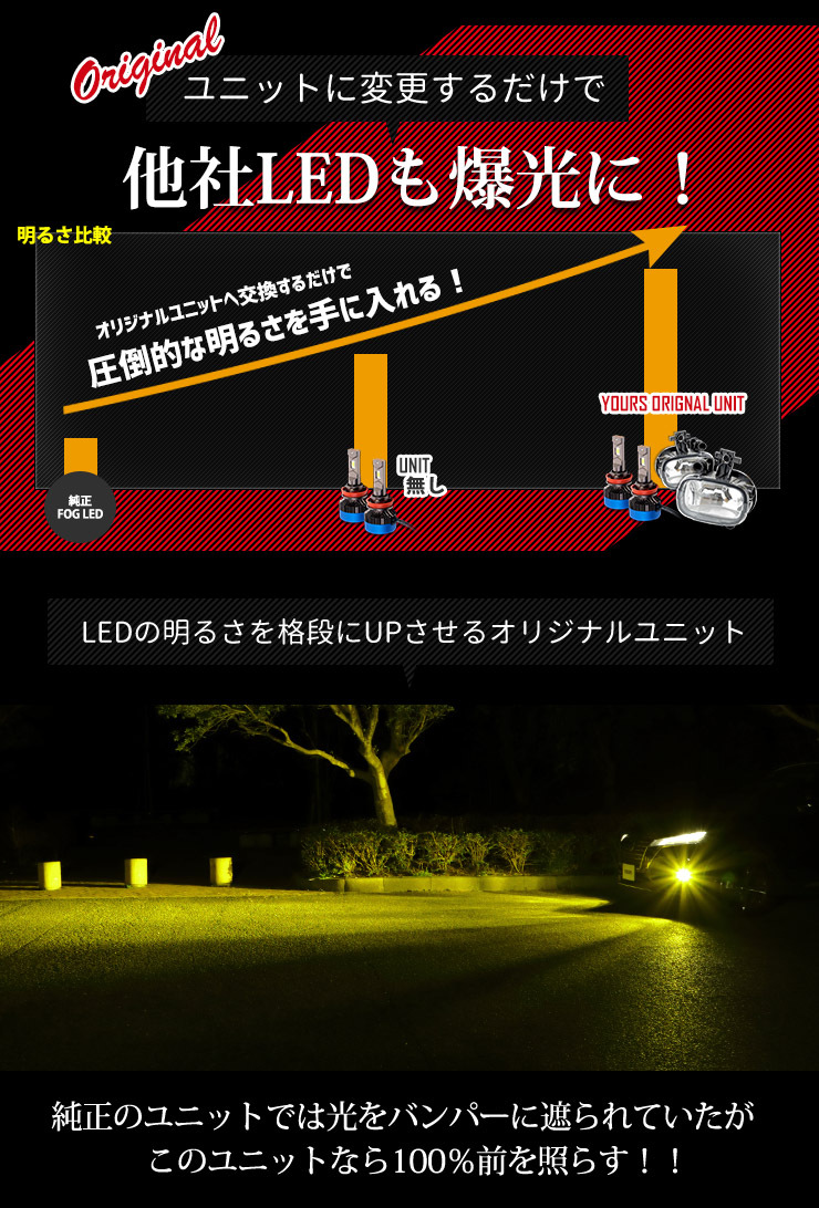 日産 E13ノート キックス T33 エクストレイル 専用 ユアーズ完全 オリジナル フォグランプ ユニット 2個1セット 車検対応_画像5
