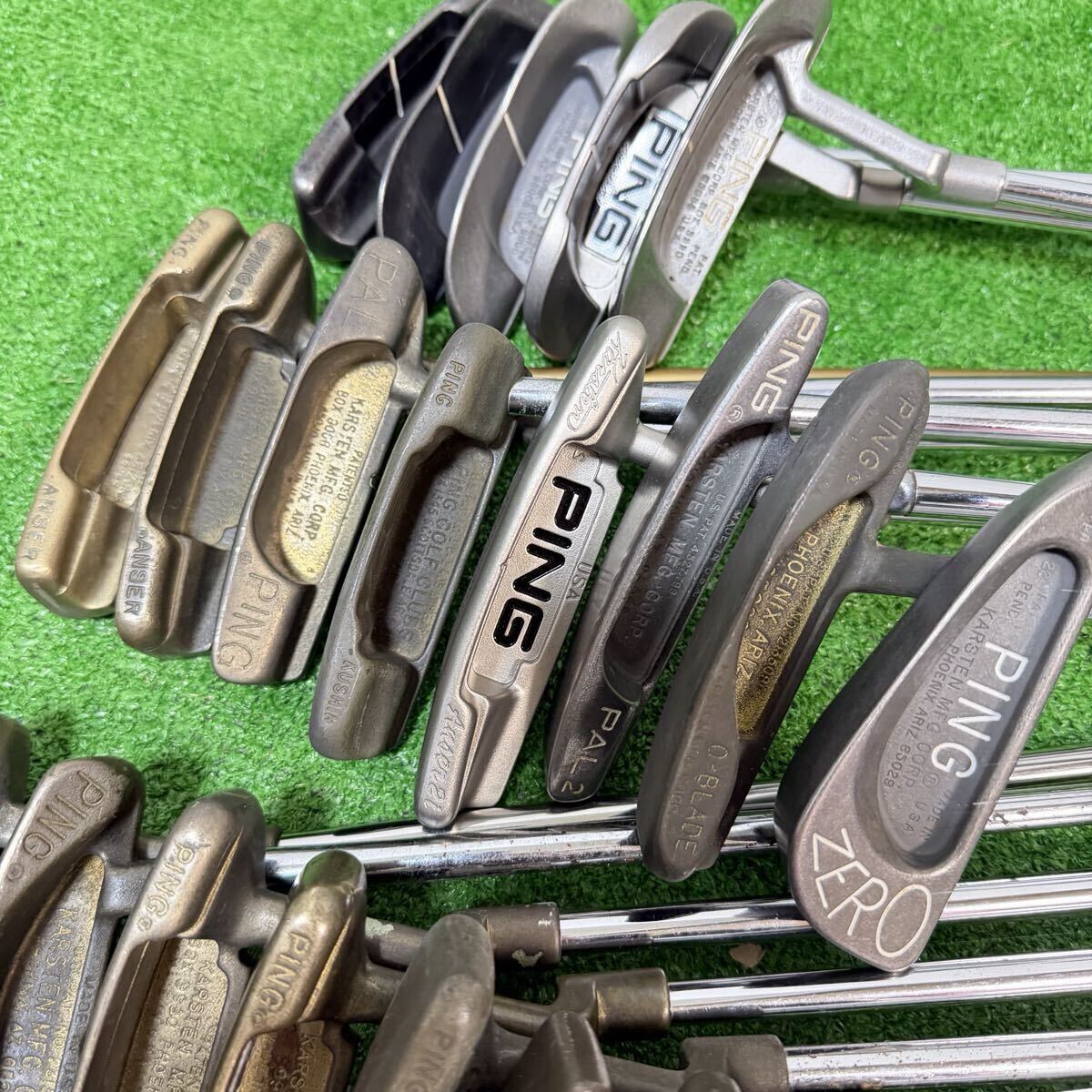 1円スタート　激レア　PING ヴィンテージ　パター　まとめ　KARSTEN PAL ANSER O-BLADE MYDAY ZING KUSHIN など　ゴルフクラブ　コレクター_画像4