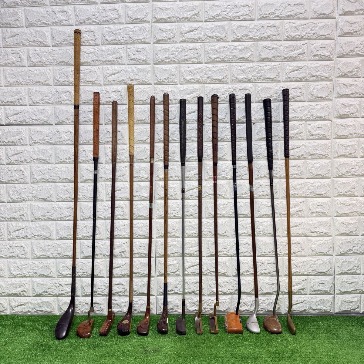 1円スタート　ゴルフクラブ　ヴィンテージ　パター　まとめ　ヒッコリー　ウッドパター　セントアンドリュース　HONMA など　保管品_画像7