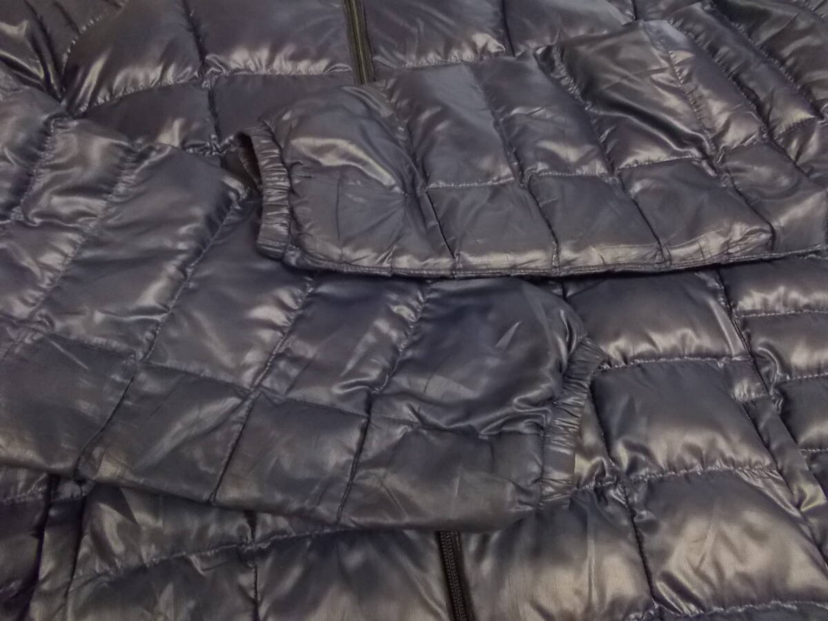 b698◆MIZUNO ブレスサーモ 中綿ジャンパー◆サイズM ネイビー色 ポリエステル ミズノ ブレスサーモ ブルゾン アウター 7J_画像8