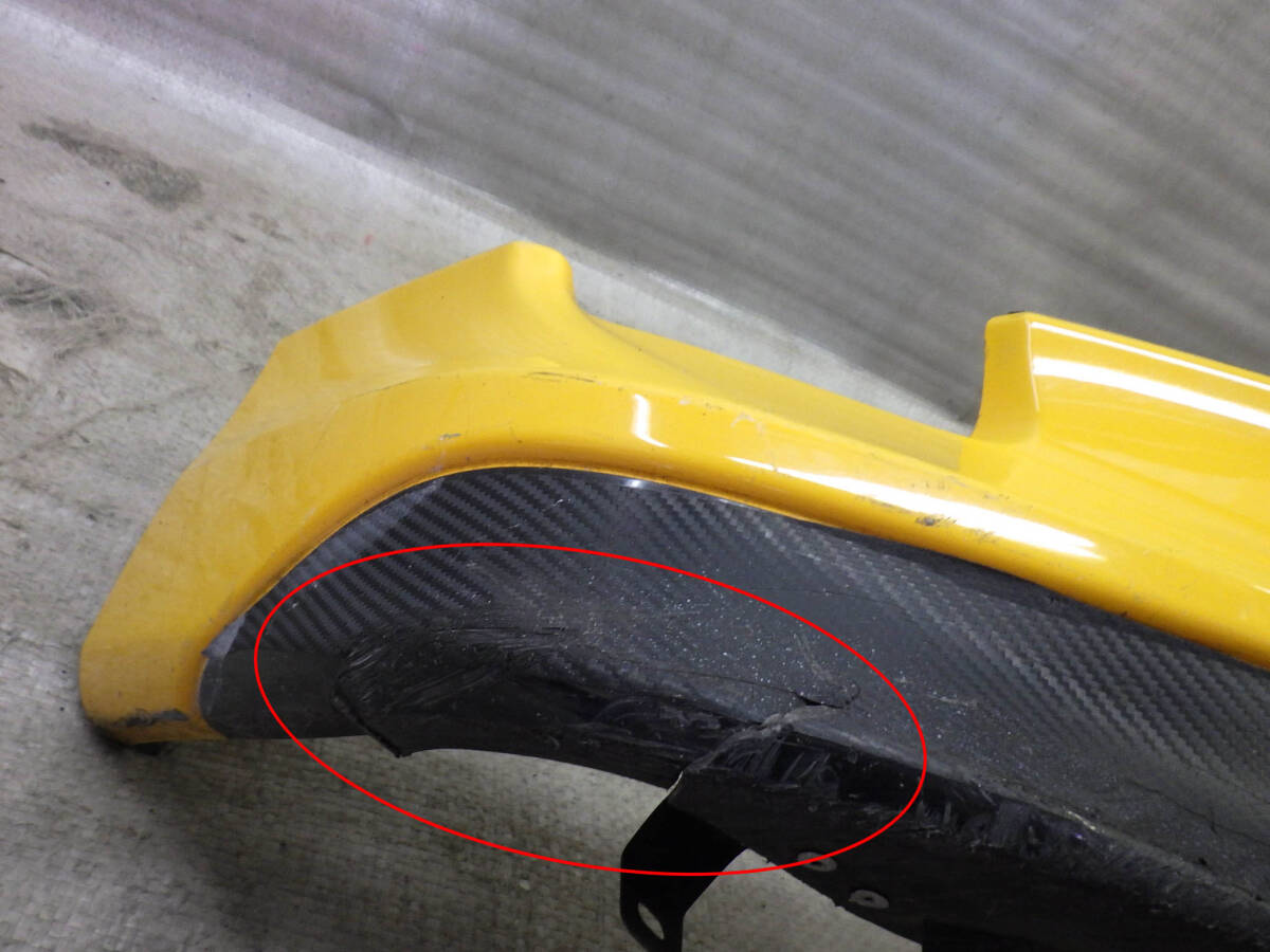 NHP10前期アクア純正OPエアロフロントスポイラー 08154-52455 52450 リップ_画像6