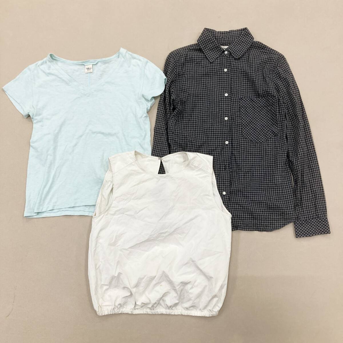 ★ Ron Herman ロンハーマン 10点 まとめ ニット シャツ 長袖 半袖 トップス ワンピース ボトムス 等 サイズMIX レディース 卸現状品 2.9kg_画像4