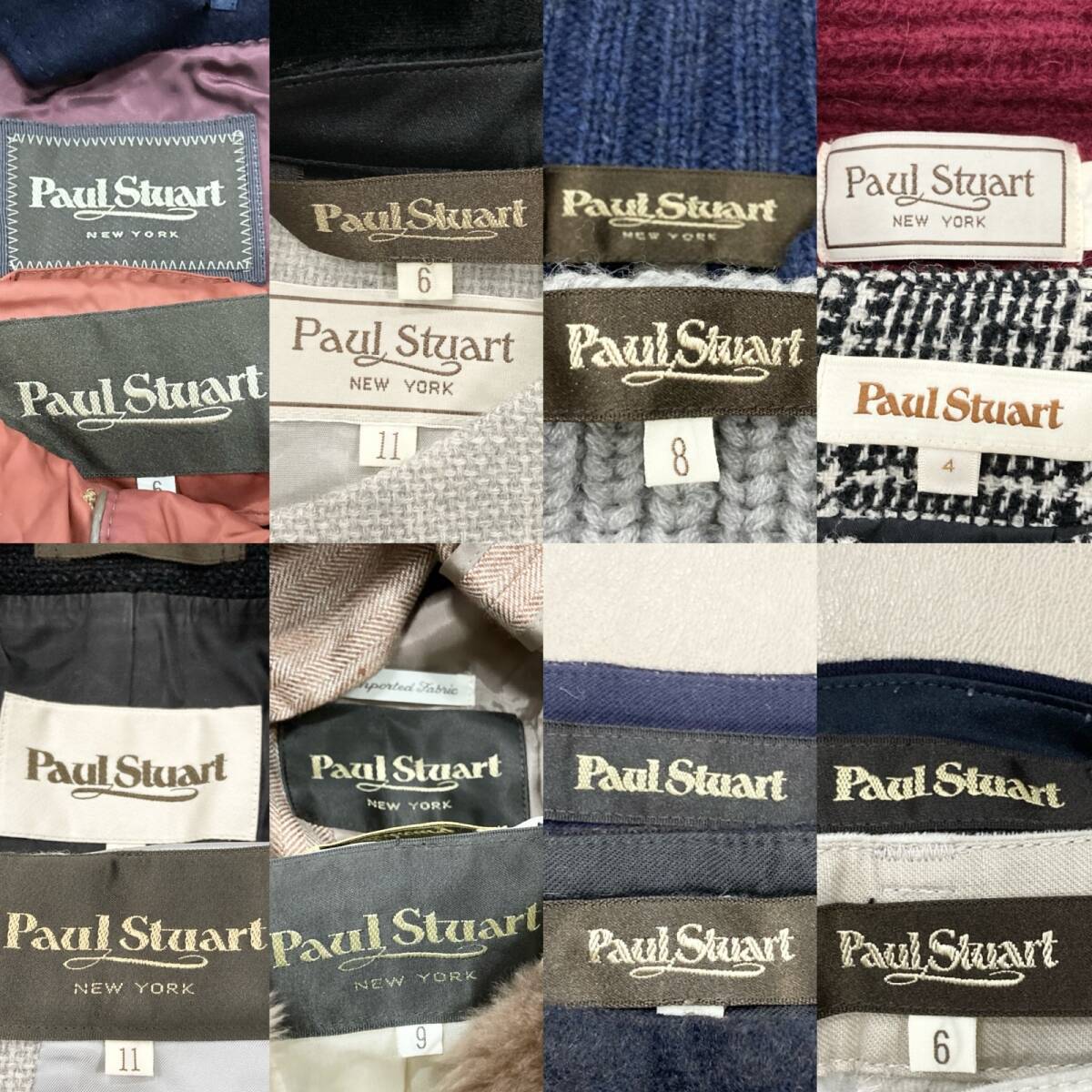 ★ PAUL STUART ポールスチュアート 16点 まとめ トップス ボトムス ワンピース ジャケット セーター サイズMIX レディース 卸現状品 7.1kgの画像10