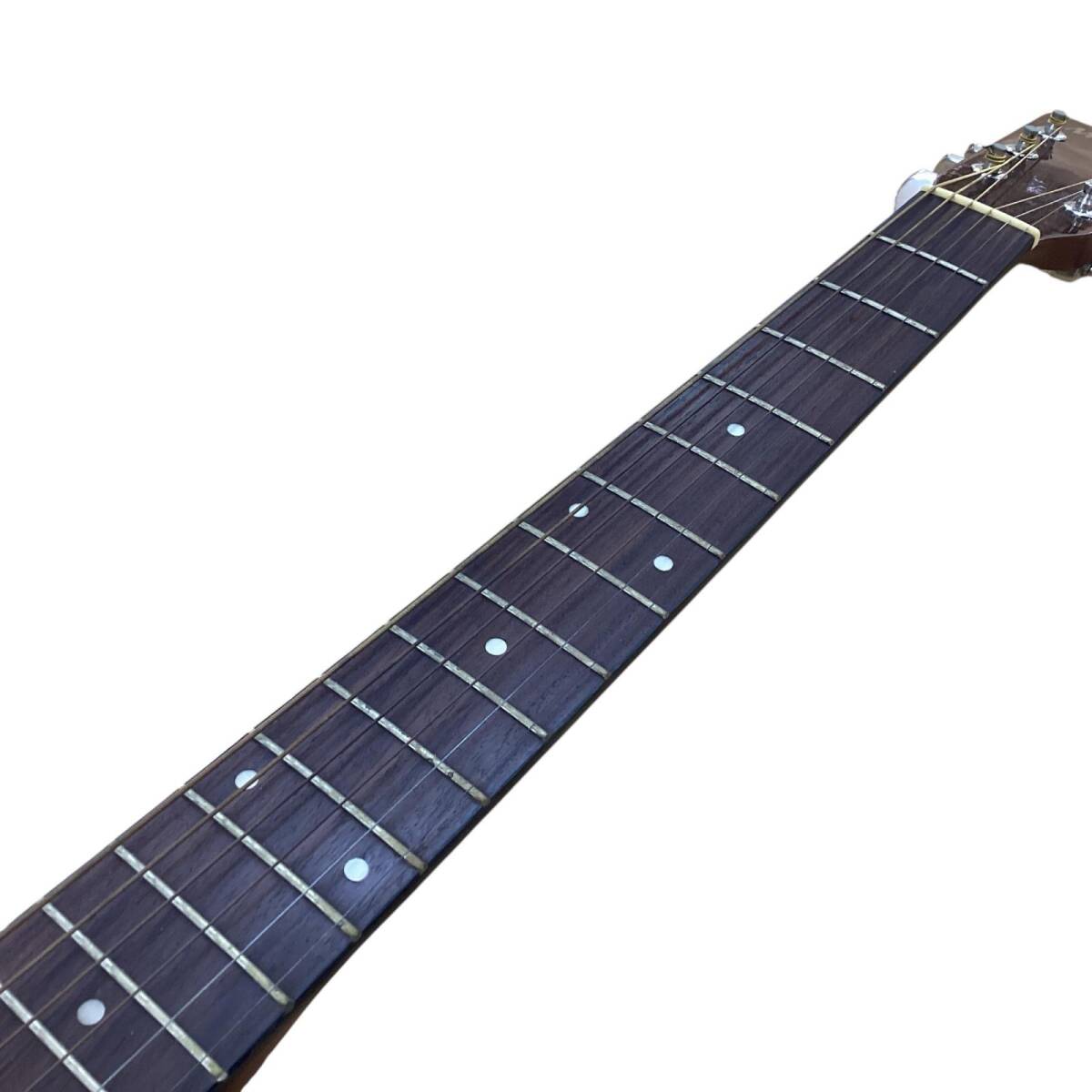 ■MORRIS モーリス アコースティックギター MD-520TS 音出し確認OK ソフトケース 中古品 2.98kg_画像3