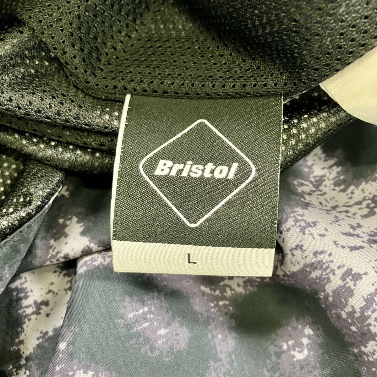 ☆ SOPHNET. Bristol ソフネット ブリストル F.C.R.B. パーカー アウター スウェット サッカーウエア スター ブラック系 L メンズ 0.4kg_画像5