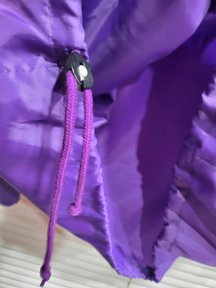 エネーレ 希少ennerre 日本製 パープル ウインドブレーカー トレーニングジャケット ロンT イタリア made in Japan_画像4