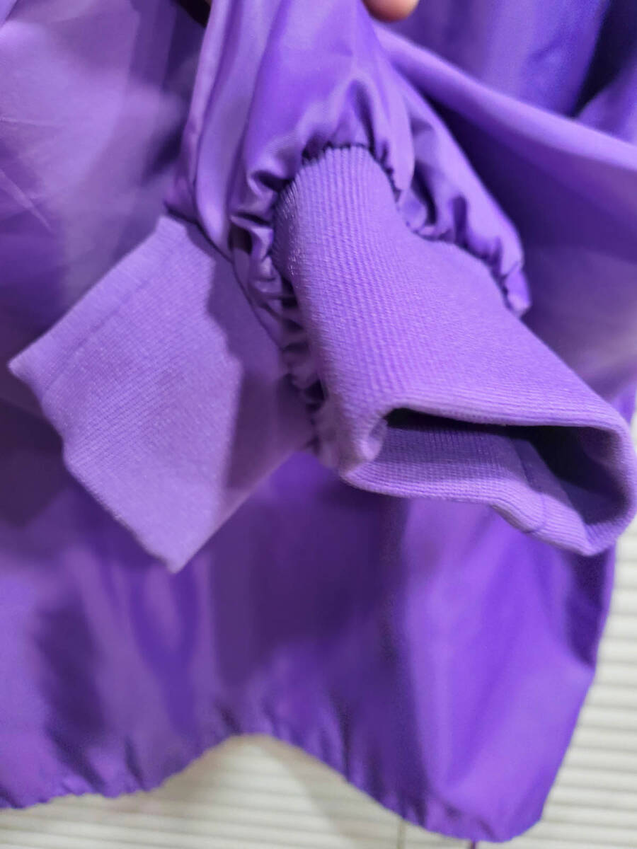 エネーレ 希少ennerre 日本製 パープル ウインドブレーカー トレーニングジャケット ロンT イタリア made in Japan_画像8