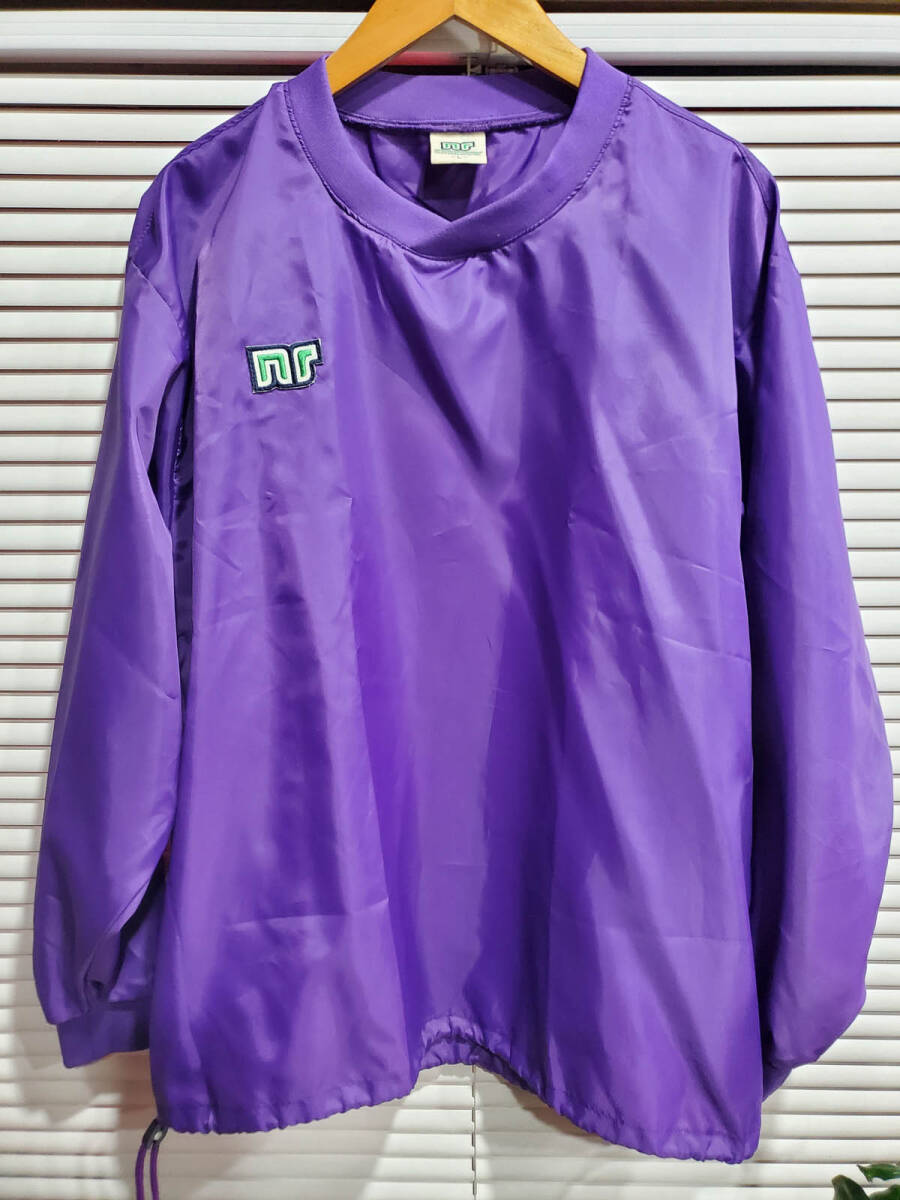 エネーレ 希少ennerre 日本製 パープル ウインドブレーカー トレーニングジャケット ロンT イタリア made in Japan_画像1