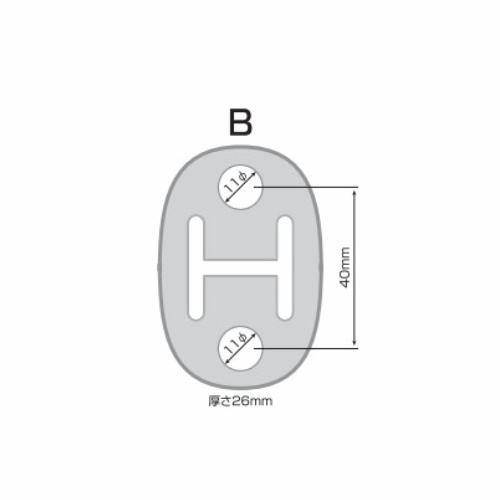 在庫有り 【4個セット】 A160 RM002B CUSCO 強化マフラーリング 1台分セット 日産 180SX RS13/RPS13/KRS13_画像2