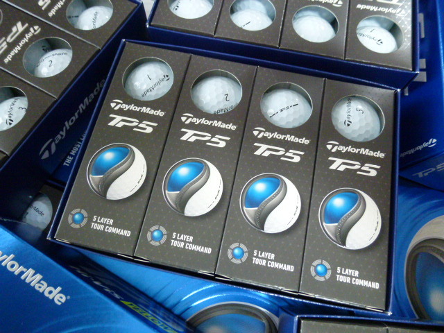 ◆2024年/最新！New TP5！日本正規品【TaylorMade】テーラーメイド New TP5/WH/2ダース/ホワイト/新品【5層構造】★_画像6