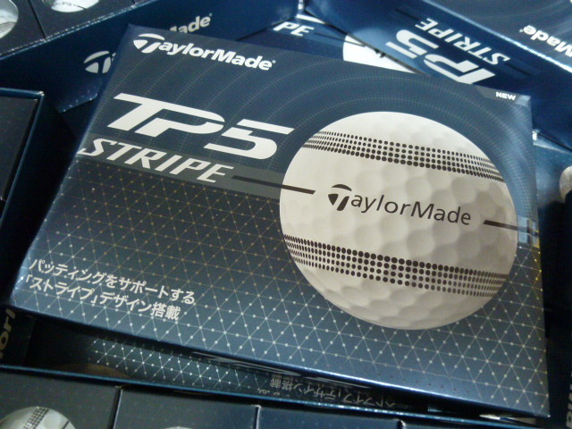 ◆2024年/最新！TP5 STRIPE！日本正規品【TaylorMade】テーラーメイド New TP5 ストライプ STRIPE ツアーボール/ホワイト/2ダース！_画像5