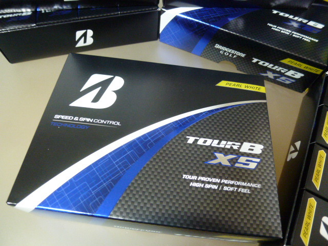◆2024年！最新◆ブリヂストン New TOUR B XS/パールホワイト/1ダース ”Ｂ”マーク！新品/正規日本仕様/ツアーBXS/PWH/タイガーウッズ★_画像6