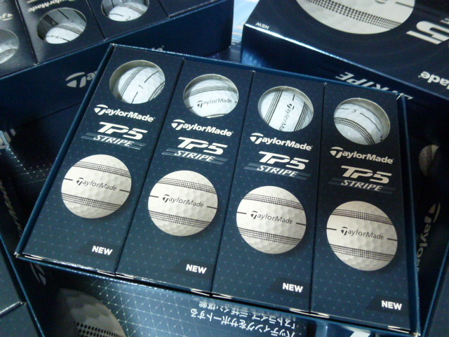 ◆2024年/最新 TP5 STRIPE！日本正規品【TaylorMade】テーラーメイド New TP5 ストライプ STRIPE ツアーボール/ホワイト/1ダース！_画像6