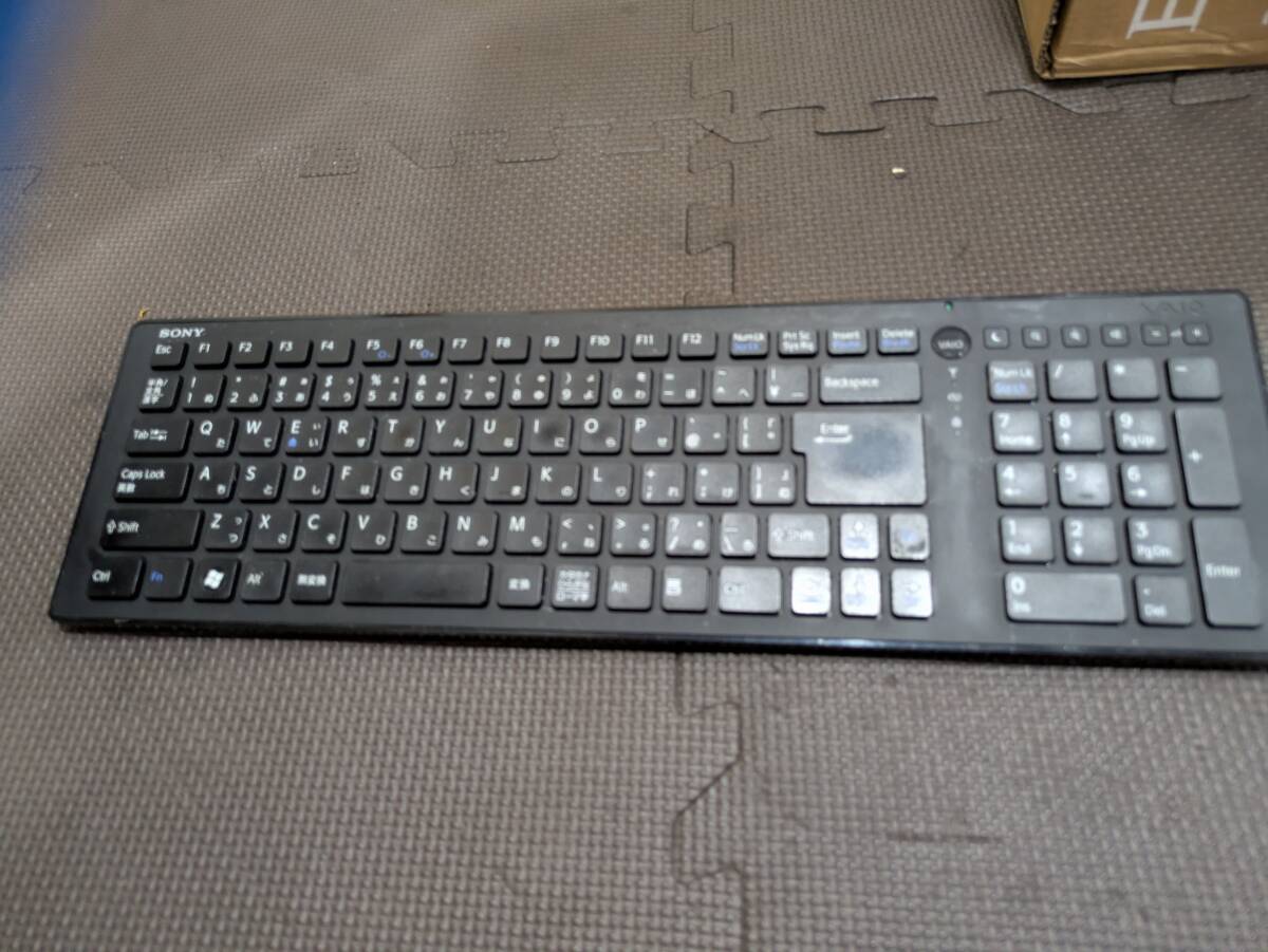 SONY 純正新品 VAiO ワイヤレスキーボード VGP-WKB11　現状品　10142271-45960_画像1