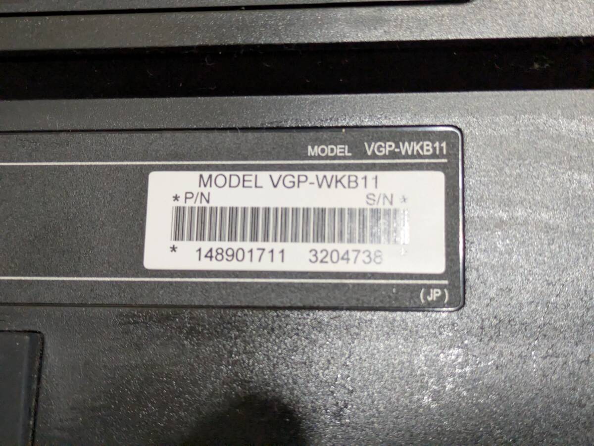 SONY 純正新品 VAiO ワイヤレスキーボード VGP-WKB11　現状品　10142271-45960_画像2