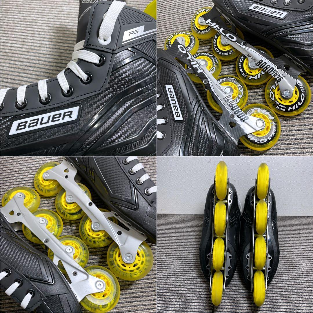  BAUER RS インラインスケート シニア用 26.0cm インラインホッケー インラインスケート ローラーホッケー アイスホッケー夏季練習_画像7