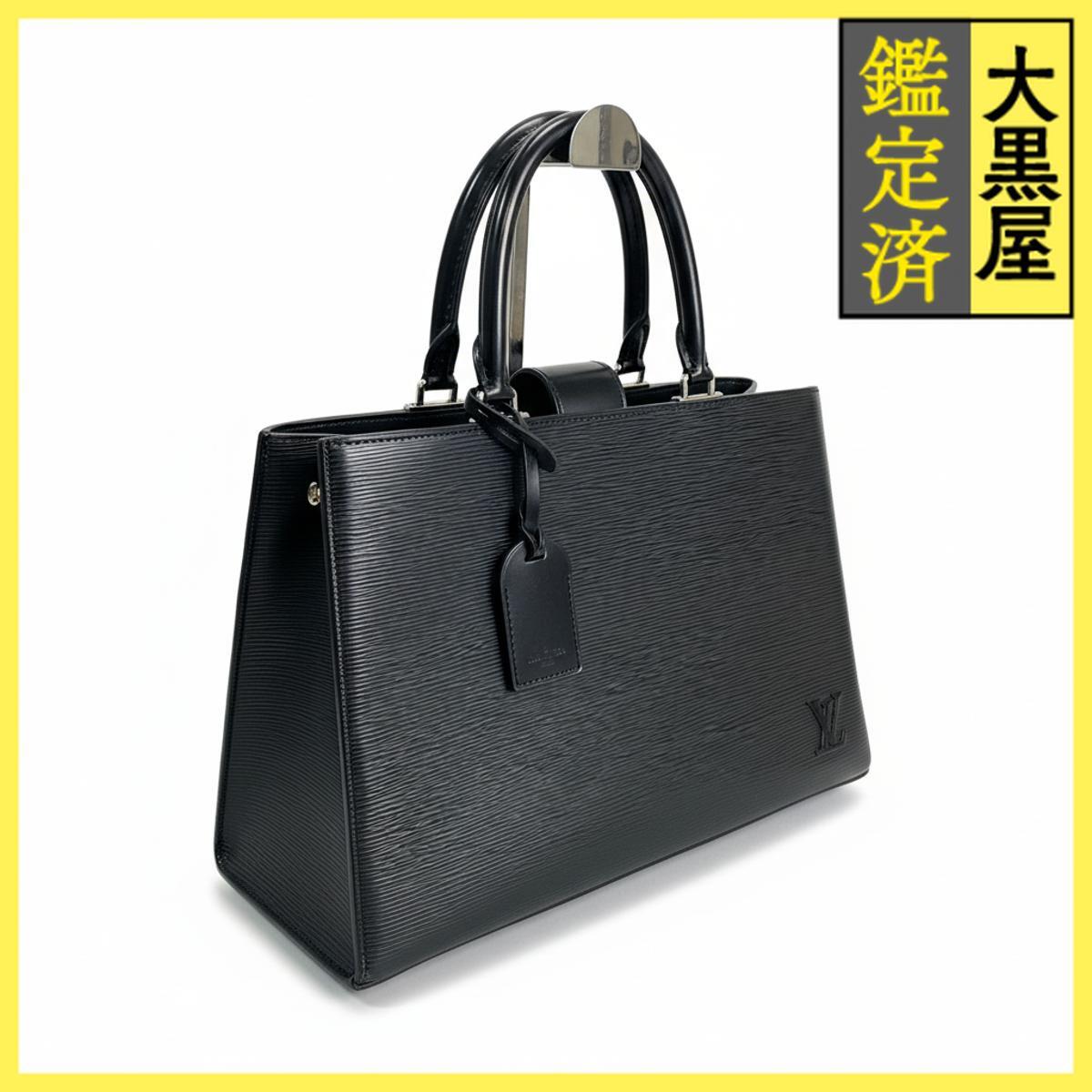 LOUIS VUITTON クレベールPM エピ ノワール ハンドバッグ_画像1