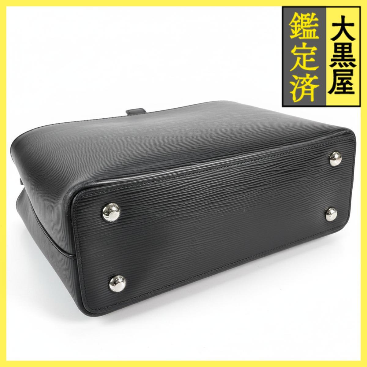 LOUIS VUITTON クレベールPM エピ ノワール ハンドバッグ_画像5