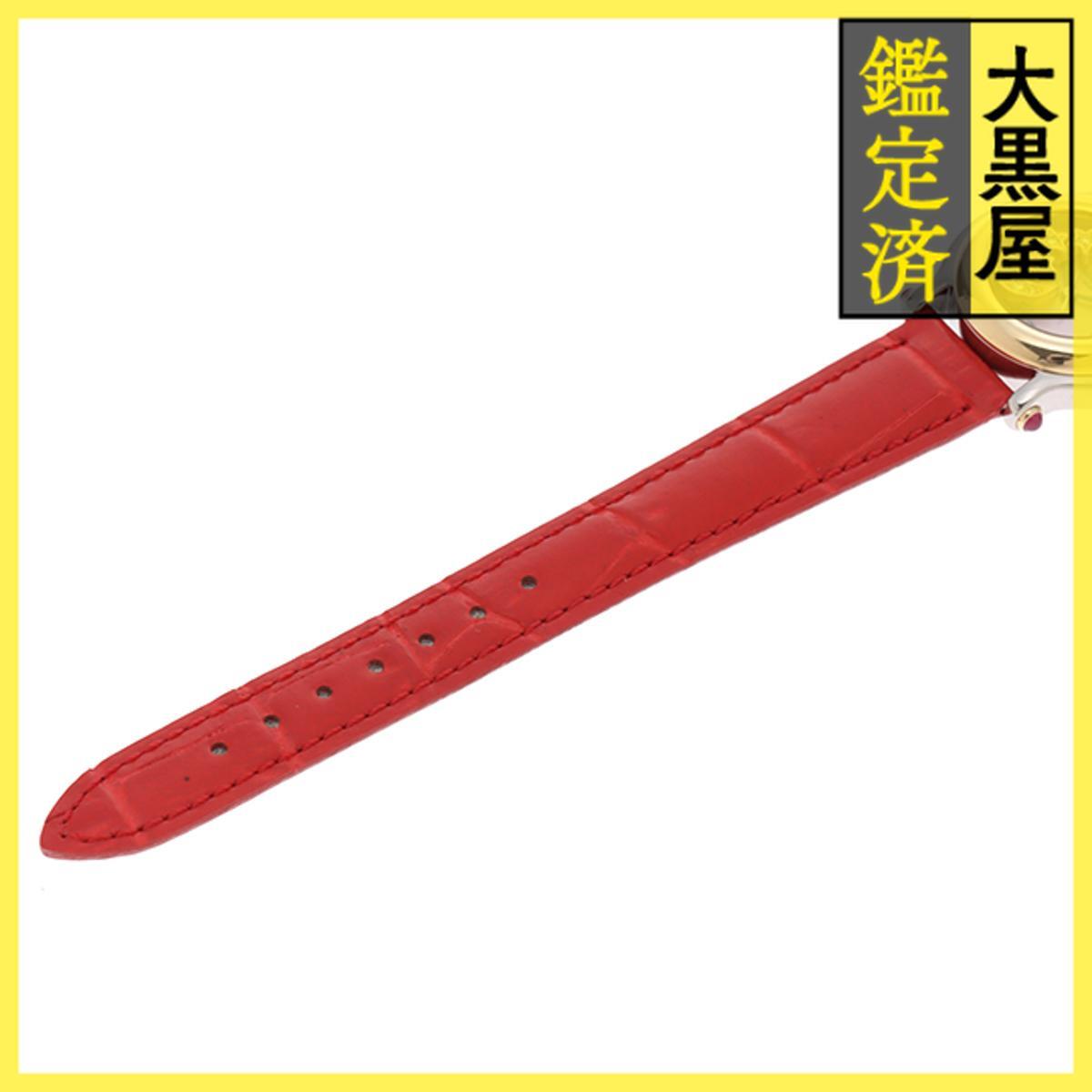 Chopard ショパール ハッピースポーツ ムーンスター 27/82146-21 SS/YG クォーツ ピンクシェル/4PD/5PR_画像5