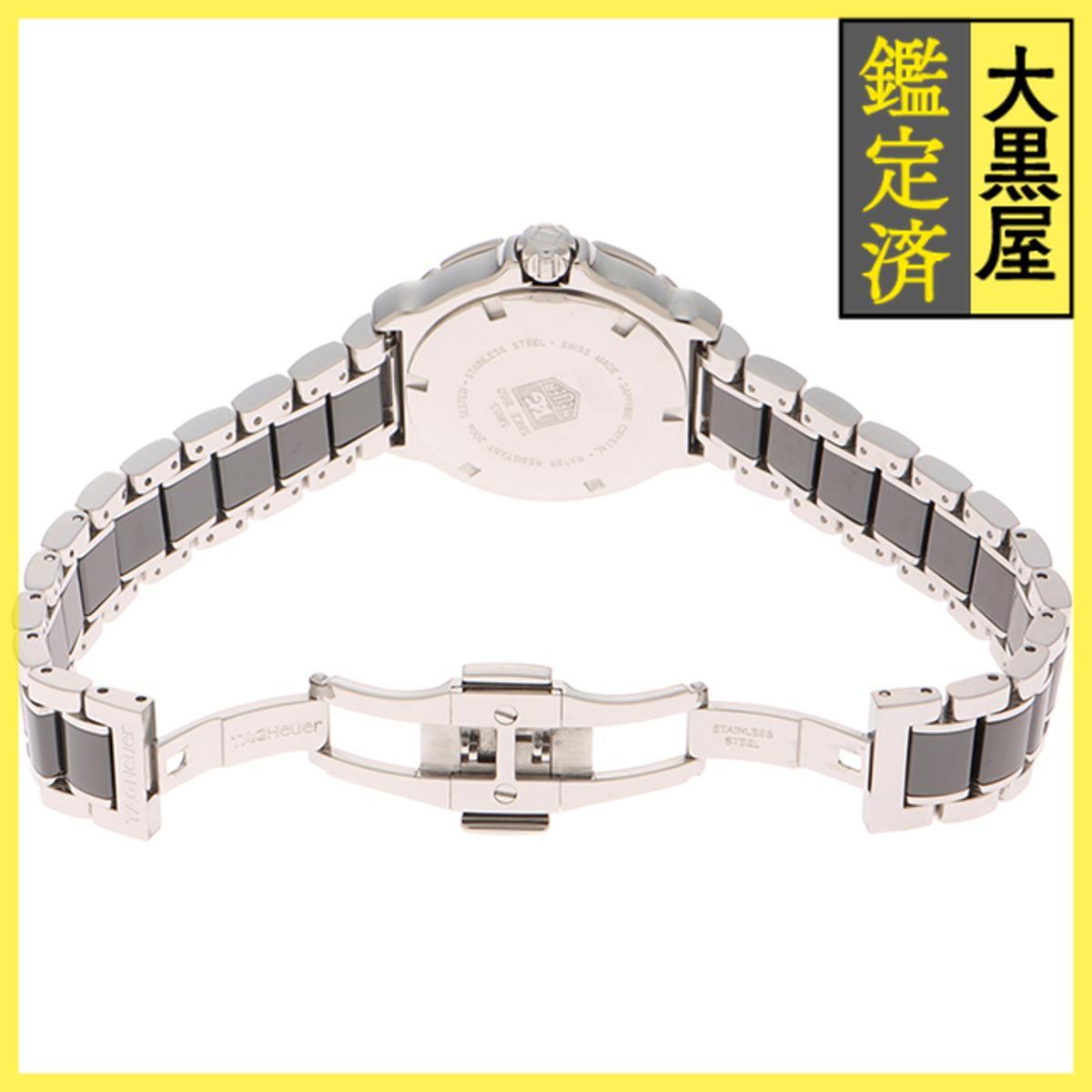 TAG HEUER タグ?ホイヤー フォーミュラ1 WAH1219.BA0859 CE/SS ブラック/パヴェD/10PD