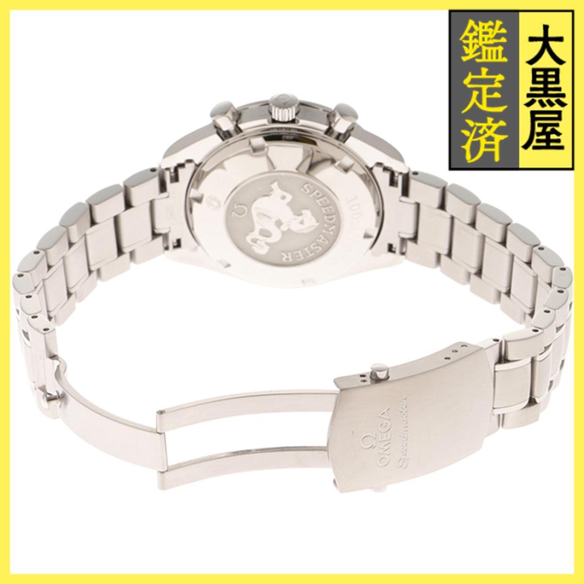 OMEGA オメガ スピードマスター デイト 3210.50 SS 自動 ブラック 男性用/Men's watches_画像4