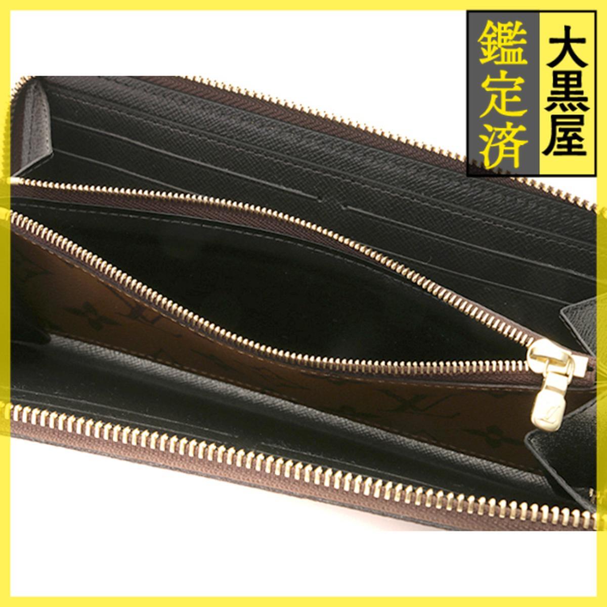 LOUIS VUITTON ルイ・ヴィトン ポルトフォイユ・クレマンス ラウンドファスナー長財布 M82336 モノグラム・リバース_画像5