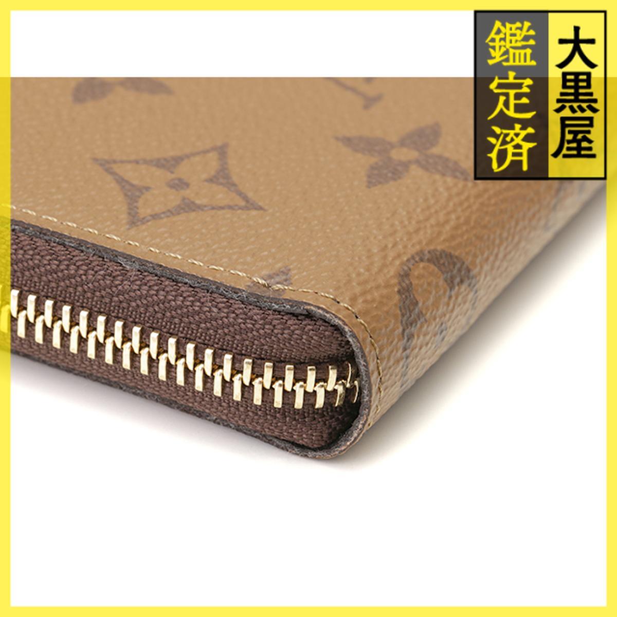LOUIS VUITTON ルイ・ヴィトン ポルトフォイユ・クレマンス ラウンドファスナー長財布 M82336 モノグラム・リバース_画像7