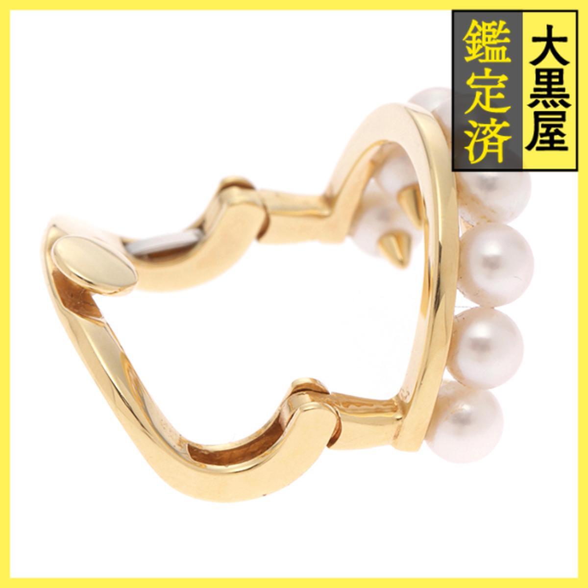TASAKI　タサキ　デインジャーイヤーカフ　イヤリング　K18 ゴールド　パール 　4.6g