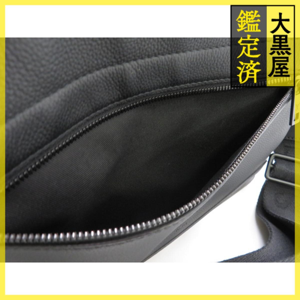 LOUIS VUITTON ルイヴィトン ショルダーバッグ テイクオフ?メッセンジャー LVアエログラム ノワール レザー M57080