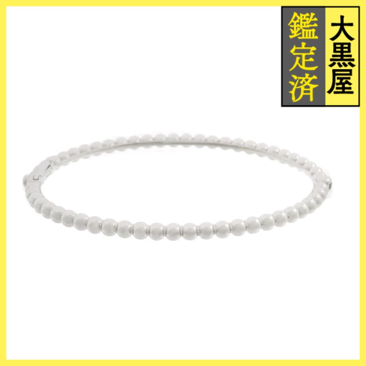 Van Cleef & Arpels ヴァンクリーフ&アーペル ペルレゴールドパール ブレスレット ミディアム ホワイトゴールド WG 20.7g_画像1