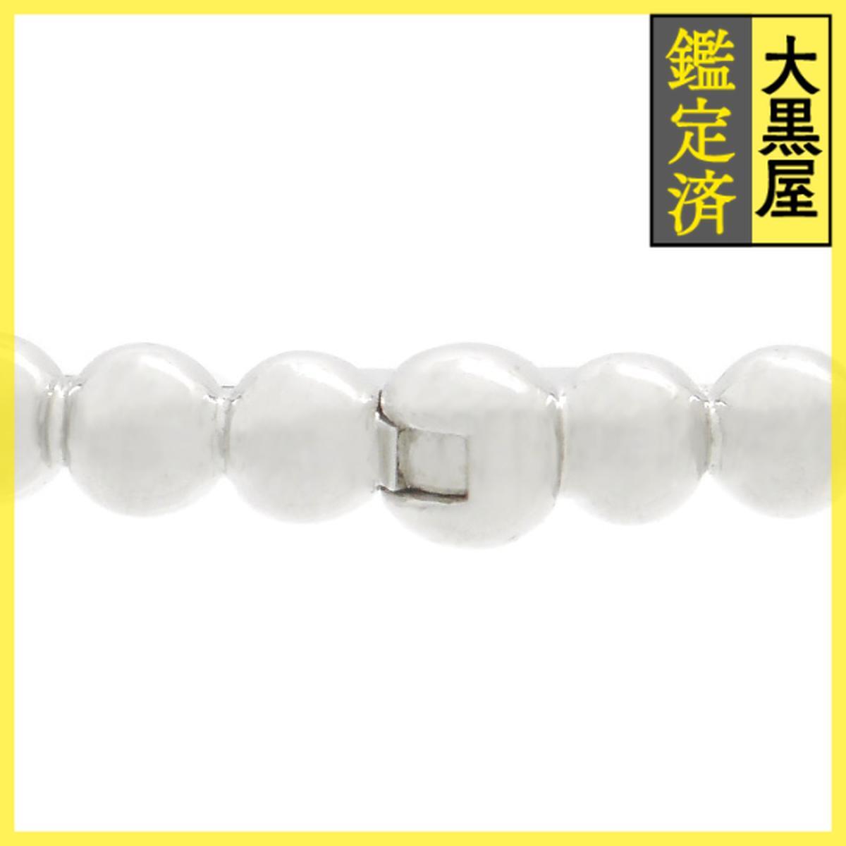 Van Cleef & Arpels ヴァンクリーフ&アーペル ペルレゴールドパール ブレスレット ミディアム ホワイトゴールド WG 20.7g_画像5