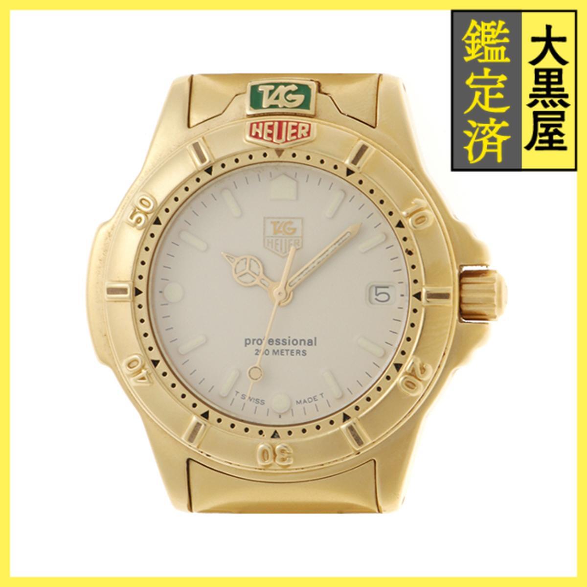 TAG HEUER タグ・ホイヤー プロフェッショナル 994.713K ステンレス クォーツ アイボリー 男性用/Men's watches_画像1