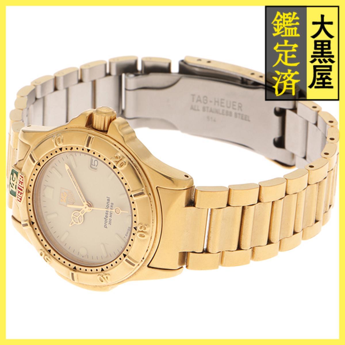 TAG HEUER タグ・ホイヤー プロフェッショナル 994.713K ステンレス クォーツ アイボリー 男性用/Men's watches_画像3