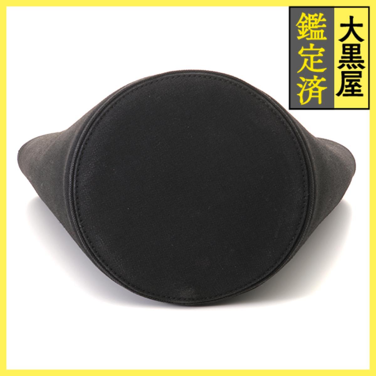 BALENCIAGA Balenciaga wave XS 2WAY сумка черный / белый парусина 619979