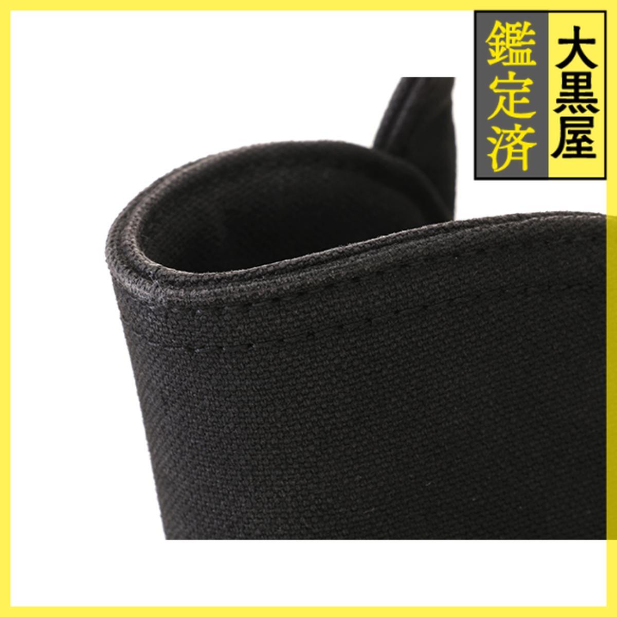 BALENCIAGA Balenciaga wave XS 2WAY сумка черный / белый парусина 619979