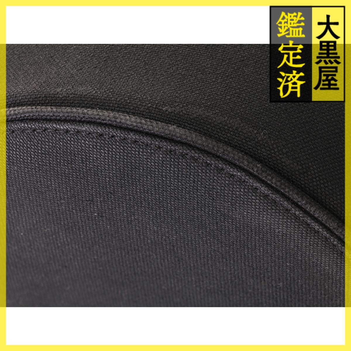 BALENCIAGA Balenciaga wave XS 2WAY сумка черный / белый парусина 619979