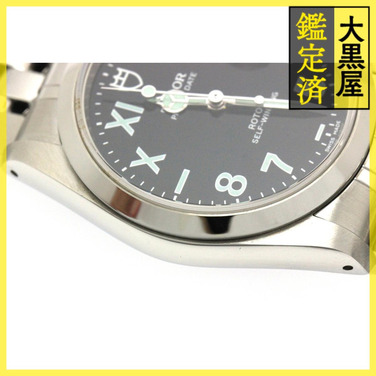 TUDOR チュードル プリンセスデイト ユニークダイヤル 74000 SS/SS 自動 ブラック 男性用/Men's watches_画像5