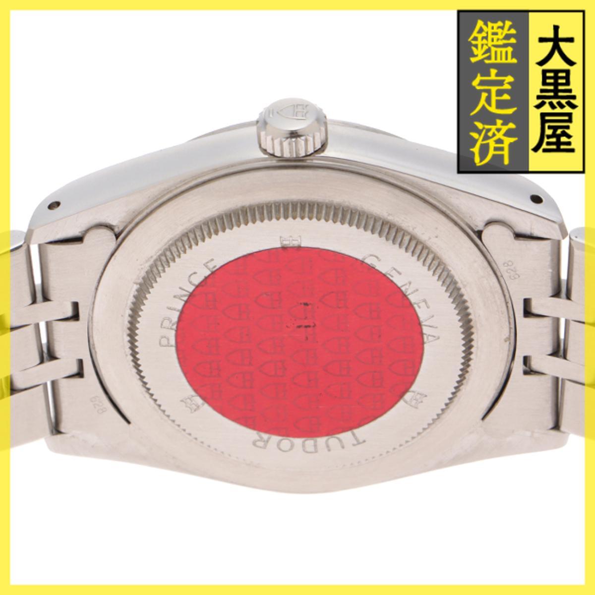 TUDOR チュードル プリンセスデイト ユニークダイヤル 74000 SS/SS 自動 ブラック 男性用/Men's watches_画像9