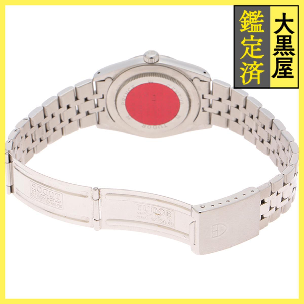 TUDOR チュードル プリンセスデイト ユニークダイヤル 74000 SS/SS 自動 ブラック 男性用/Men's watches_画像10