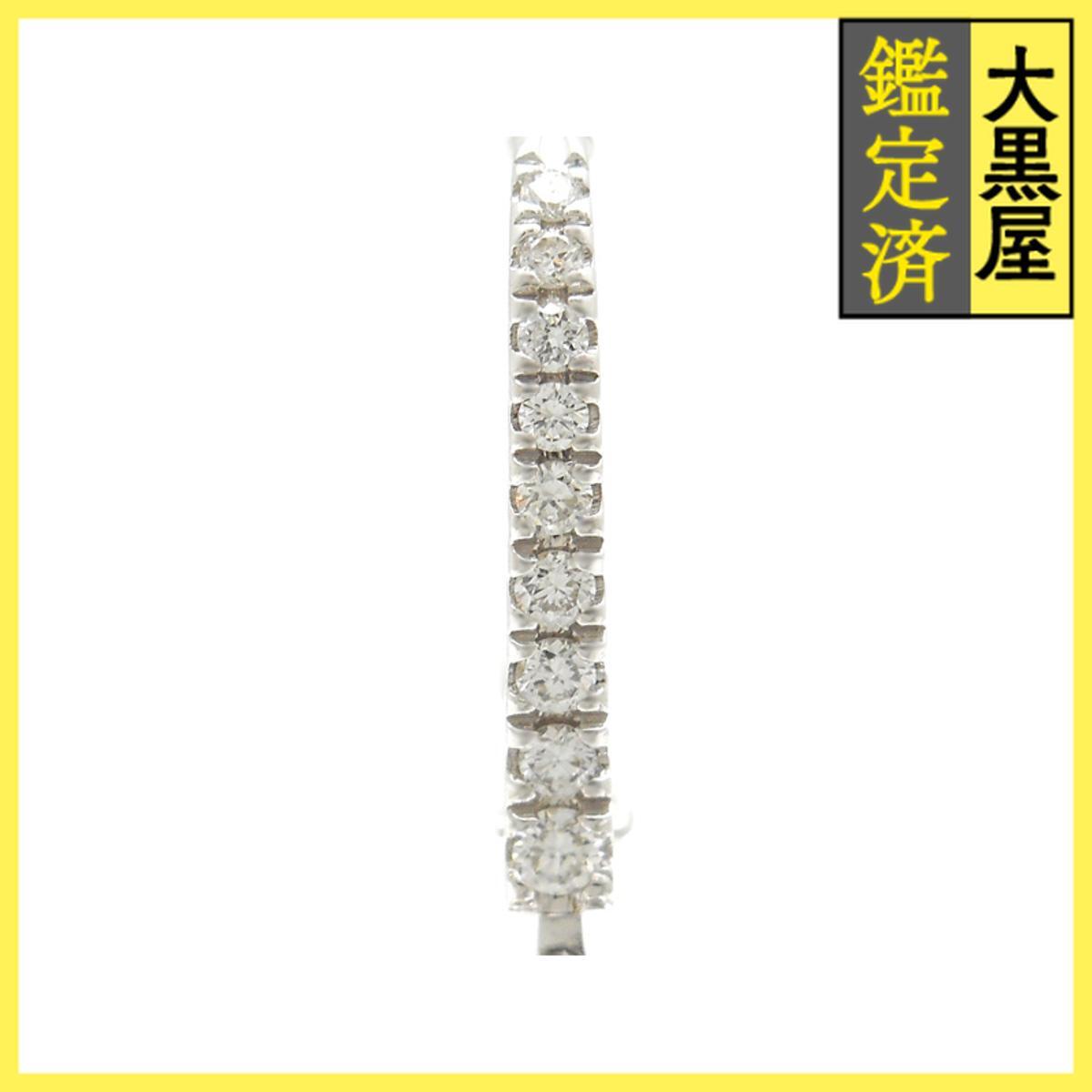 GRAFF グラフ バタフライシルエットドロップピアス ピアス WG ホワイトゴールド ダイヤモンド 5.0g RGE1617_画像4